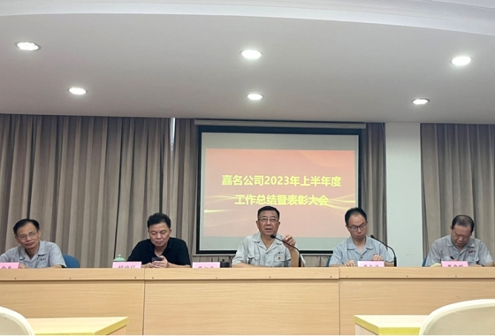 公司召開2023年上半年度工作總結暨表彰大會